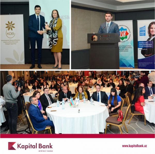 Kapital Bank в очередной раз был удостоен премии «Milli KSM»