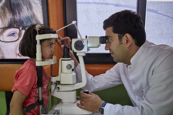 Azercell’s “Mobile Eye Clinic” has provided support to more than 900 people