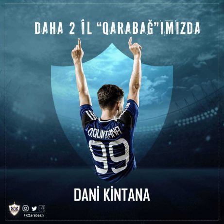 Qarabag FC bids farewell to Quintana