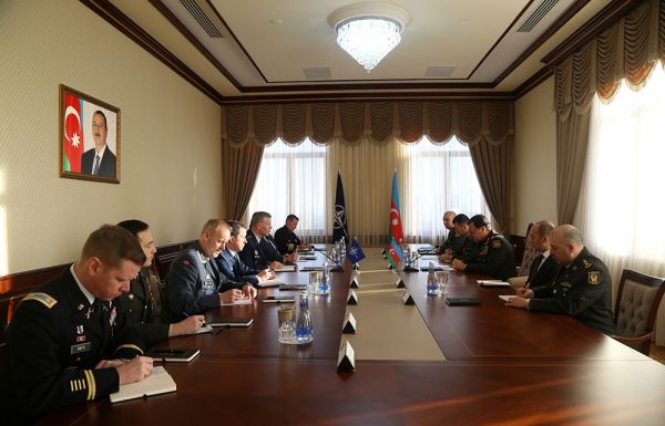 Chief of the General Staff of the Armed Forces of Azerbaijan meets with the Supreme Allied Commander Europe