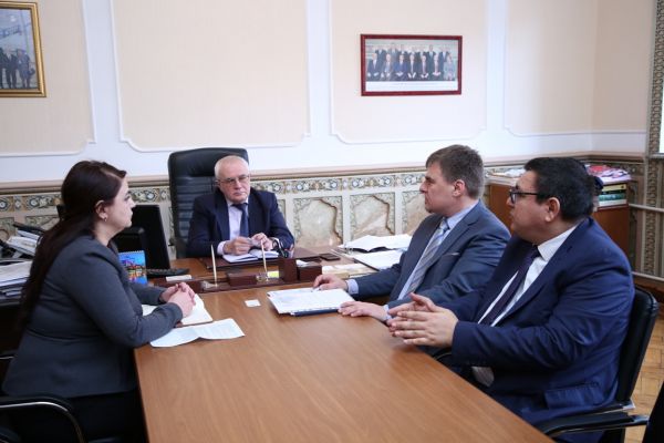 Академик Ибрагим Гулиев встретился с представителем Европейской комиссии
