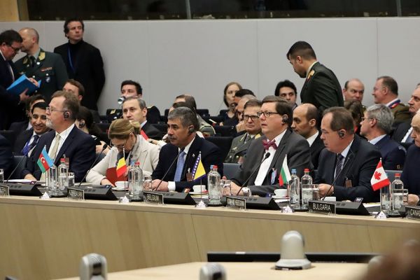 Azerbaijan Defense Minister attended NATO meeting