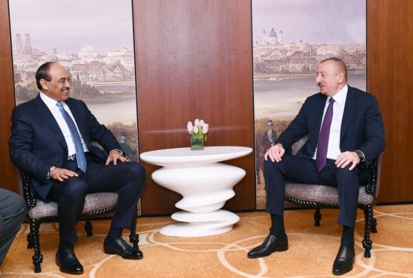 President Ilham Aliyev meets with Kuwaiti Prime Minister in Munich