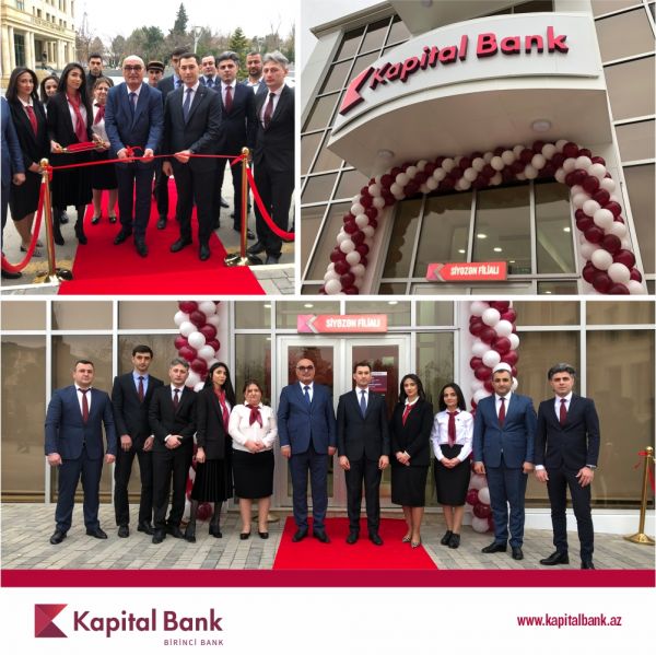Kapital Bank представил обновленный филиал в Сиазане