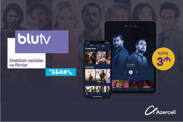 Azercell presents BluTV service!