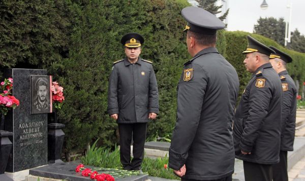 Azerbaijan National Hero Albert Agarunov's memory was honored