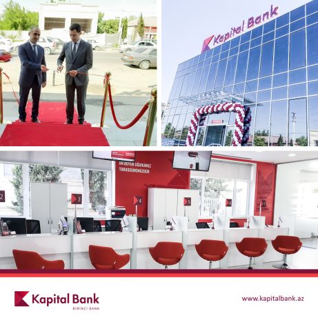 Kapital Bank представил обновленный филиал в Агдаме