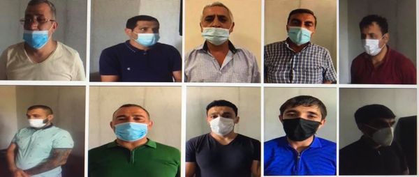 Bakıda dəfn mərasiminin iştirakçıları saxlanıldı Bakıda dəfn mərasiminin iştirakçıları saxlanıldı