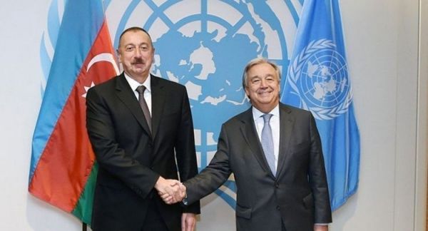 UN Secretary-General makes phone call to Azerbaijani President