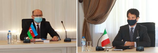 Министр энергетики встретился с послом Италии в Азербайджане