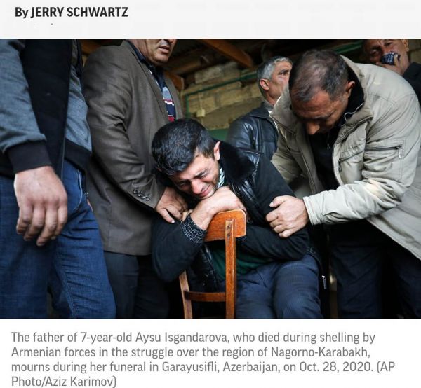 Əziz Kərimovun Qarabağ müharibəsində çəkdiyi foto AP-nin hesabatına