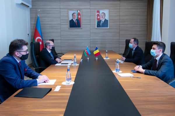 Minister of Energy has received ambassador of Romania to Azerbaijan