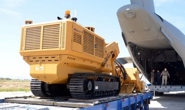 La Turquie envoie 5 autres véhicules de déminage MEMATT en Azerbaïdjan