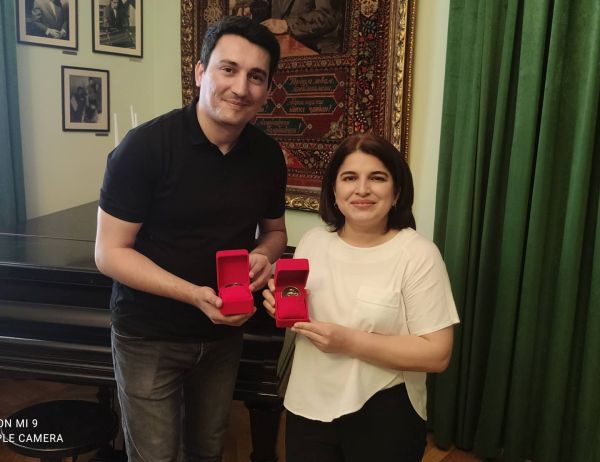 Xəzər Süleymanlı Vaqif Səmədoğlu medalı ilə təltif edilib