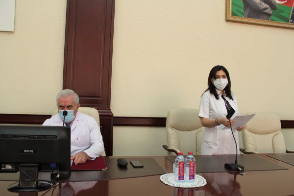 Tədris Terapevtik Klinikasında Tibbi Şuranın yekun iclası keçirilib