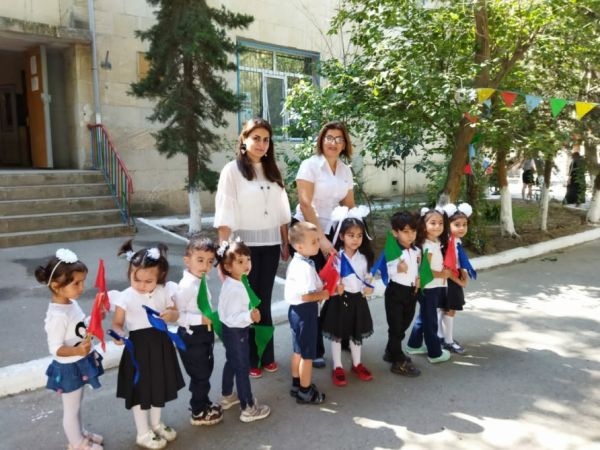 235 saylı uşaq bağçasında balacaların bilik sevinci - FOTOLAR