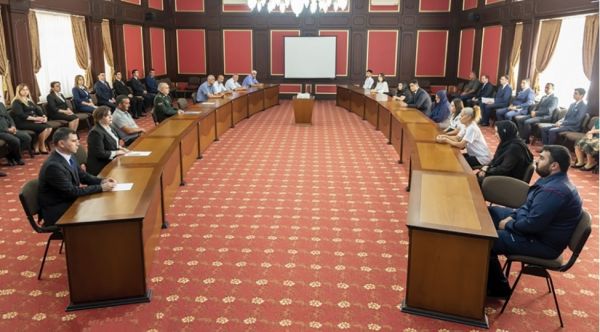 Naxçıvan İcra Hakimiyyətində medalların təqdimat mərasimi olub Naxçıvan İcra Hakimiyyətində medalların təqdimat mərasimi olub