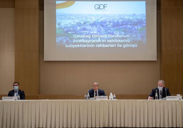 Фонд Возрождения Карабаха провел встречу с ведущими бизнес-структурами