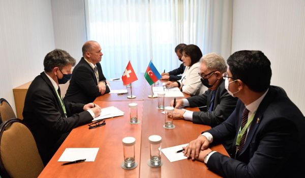 Milli Məclisin sədri İsveçrə Konfederasiyası Federal Assambleyası Milli Şurasının sədri ilə görüşüb Milli Məclisin sədri İsveçrə Konfederasiyası Federal Assambleyası Milli Şurasının sədri ilə görüşüb