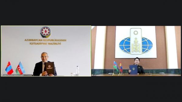 Monqolustanla ticarət və iqtisadi əməkdaşlıq haqqında Saziş imzalanıb
