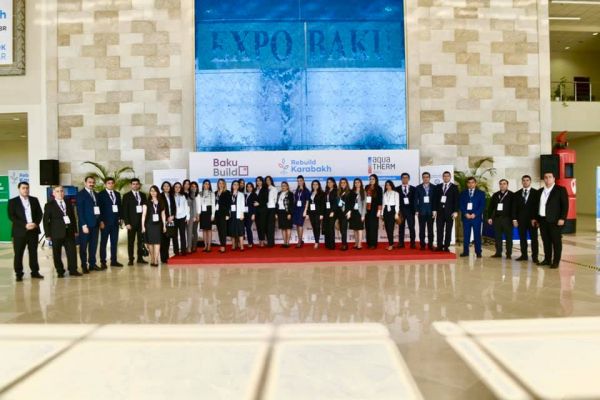 Baş Prokurorluğun əməkdaşları"Rebuild Karabakh” sərgisində