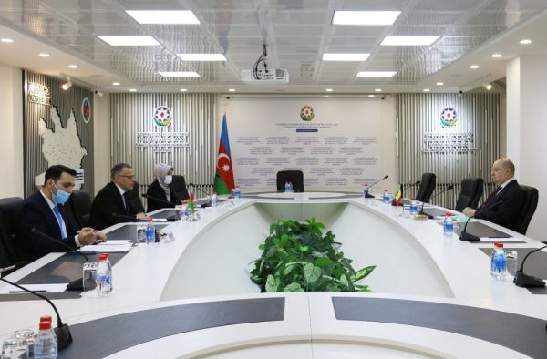 İİTKM-da Belçika səfiri ilə görüş keçirilib İİTKM-da Belçika səfiri ilə görüş keçirilib