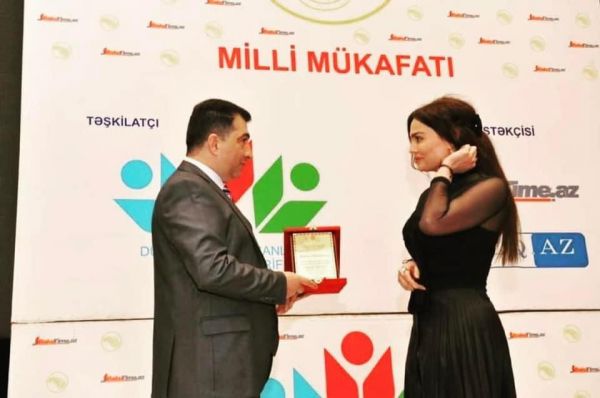 Гендиректор ИА SalamNews Рена Акперова удостоена премии "Золотая Бута"