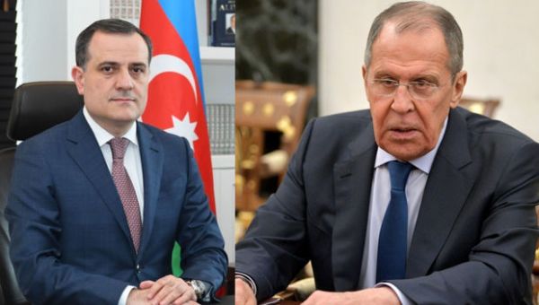 Azerbaijani, Russian FMs discuss delimitation of Azerbaijan-Armenia border