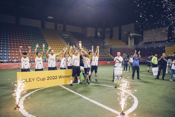 Yelo Bank əməkdaşları arasında futbol turniri keçirildi