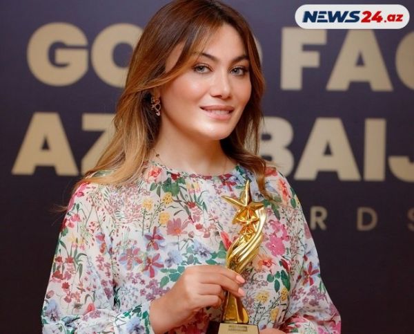 "Gold Faces of Azerbaijan 2022" : Ruhi Əliyeva mükafata layiq görüldü