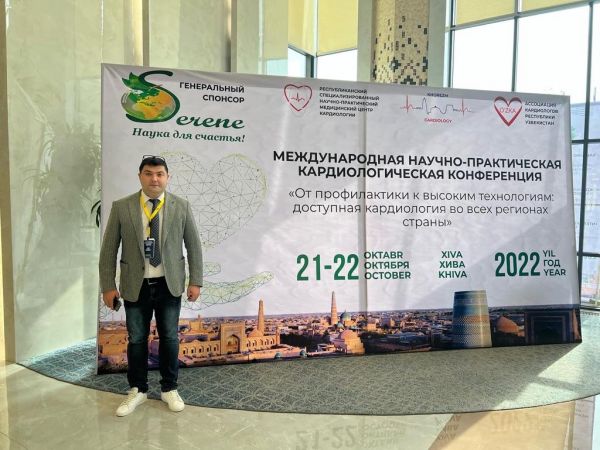 Dr.İlqar Tahiroğlu Özbəkistanda Beynəlxalq Kardiologiya konfransında çıxış edib
