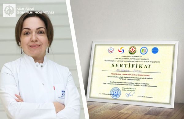 Dr.Xumar Novruzova “Respirator Təbabətin Aktual Məsələləri” mövzusunda  elmi-praktiki konfransda iştirak edib