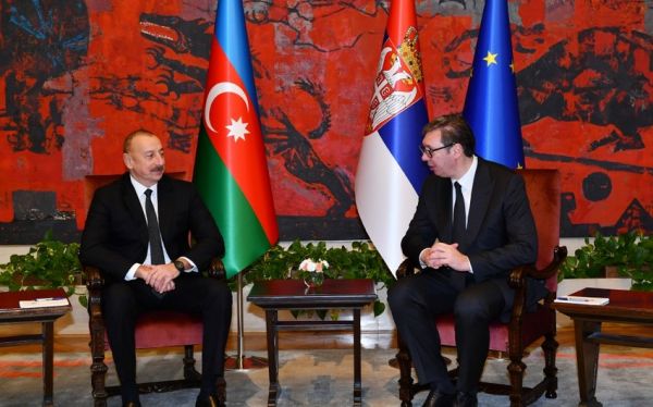 Ильхам Алиев: Я прибыл в Сербию с большой делегацией