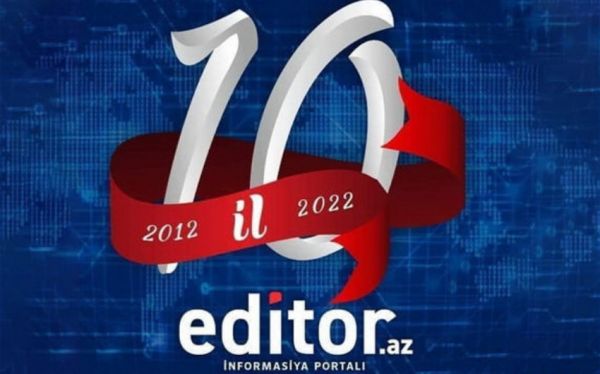 Editor.az informasiya portalı 10 yaşını qeyd edir