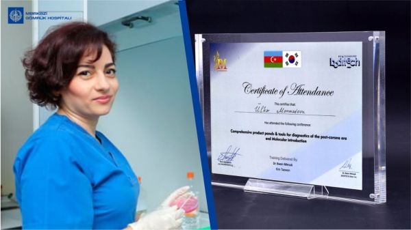 Həkim-bakterioloq Ülkər Məmmədova Beynəlxalq konfransda iştirak edib Həkim-bakterioloq Ülkər Məmmədova Beynəlxalq konfransda iştirak edib