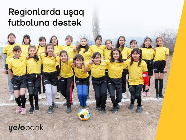 Yelo Bank kəndlərdə futbolun inkişafına dəstək olur!