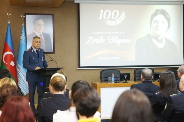 В Центральном Таможенном Госпитале состоялось мероприятие, посвященное 100-летию академика Зарифы Алиевой