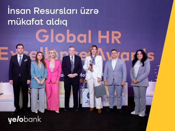 Yelo Bank удостоен награды Global HR Summit