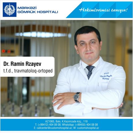 Travmatoloq-ortoped Ramin Rzayev - “Həkimlərimizi tanıyın!”