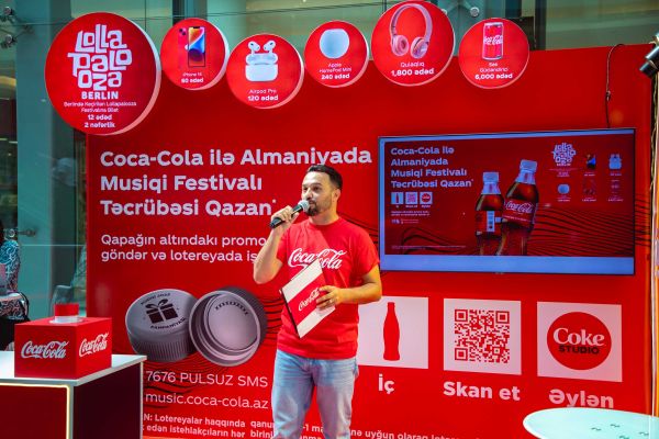 Coca-Cola Azərbaycan yayın musiqili və bol hədiyyəli kampaniyasına start verir - FOTOLAR