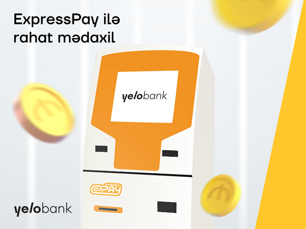 Легко вносите средства на счета Yelo Bank с помощью - ExpressPay