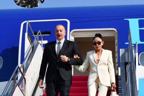 Президент Азербайджана Ильхам Алиев прибыл с рабочим визитом в Венгрию