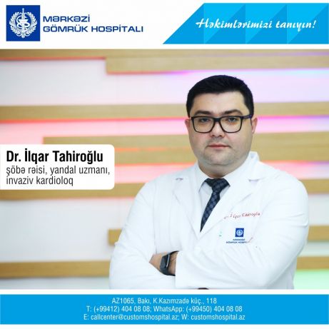 İnvaziv kardioloq Dr.İlqar Tahiroğlu - “Həkimlərimizi tanıyın!” İnvaziv kardioloq Dr.İlqar Tahiroğlu - “Həkimlərimizi tanıyın!”