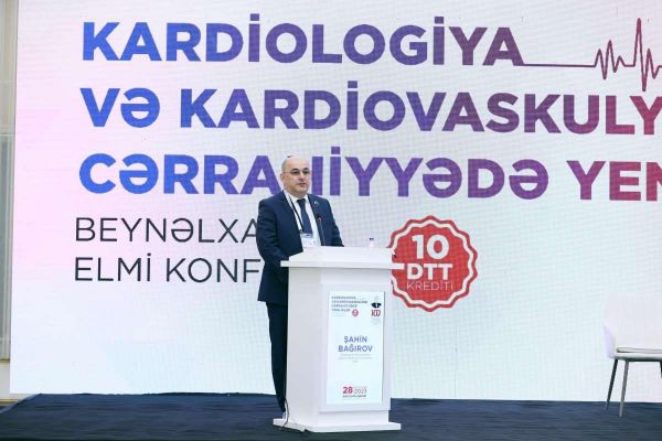 "Kardiologiya və kardiovaskulyar cərrahiyyədə yeniliklər" mövzusunda Konfrans keçirilib - FOTOLAR "Kardiologiya və kardiovaskulyar cərrahiyyədə yeniliklər" mövzusunda Konfrans keçirilib - FOTOLAR