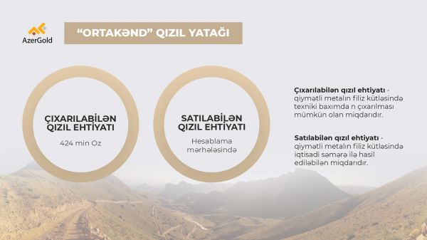 Предварительные геологические результаты на месторождении золота «Ортакенд» положительные