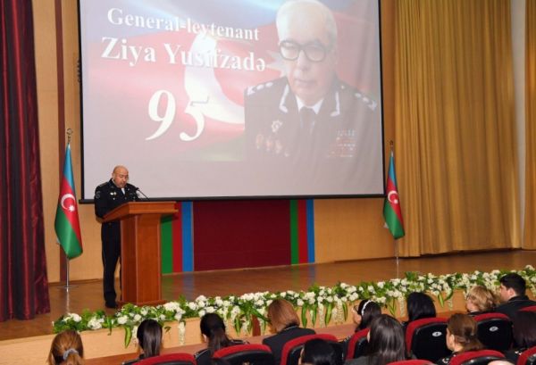 DTX-nin Akademiyasında general-leytenant Ziya Yusif-zadənin 95 illik yubileyinə həsr olunmuş tədbir keçirilib