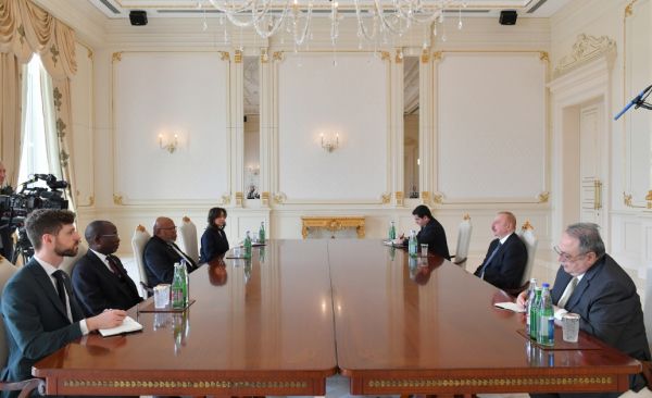 İlham Əliyev BMT-nin Baş Assambleyasının 78-ci sessiyasının prezidentini qəbul edib