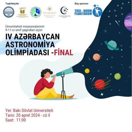 IV Azərbaycan Astronomiya Olimpiadasının final turu keçiriləcək