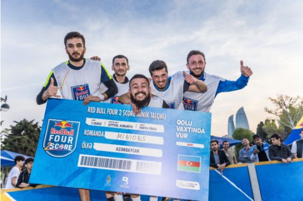 “Minions” komandası “Red Bull Four 2 Score Azerbaijan”ın çempionları oldular!