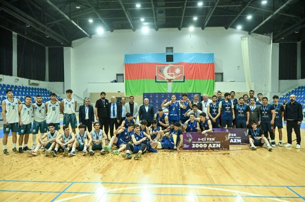 AzTU komandası Tam Gənc Basketbol Liqasının qalibi olub